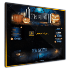 PHP-Fusion Webradio Design zum Halloween